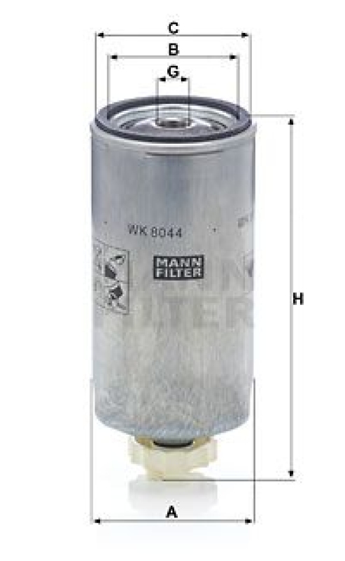 MANN-FILTER Fuel Filter