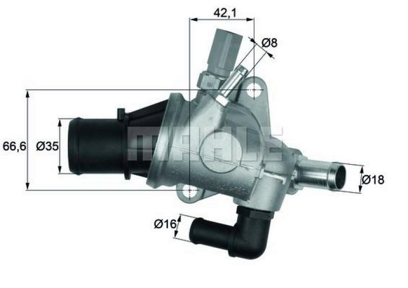 MAHLE Thermostat für Kühlmittel / Kühlerthermostat