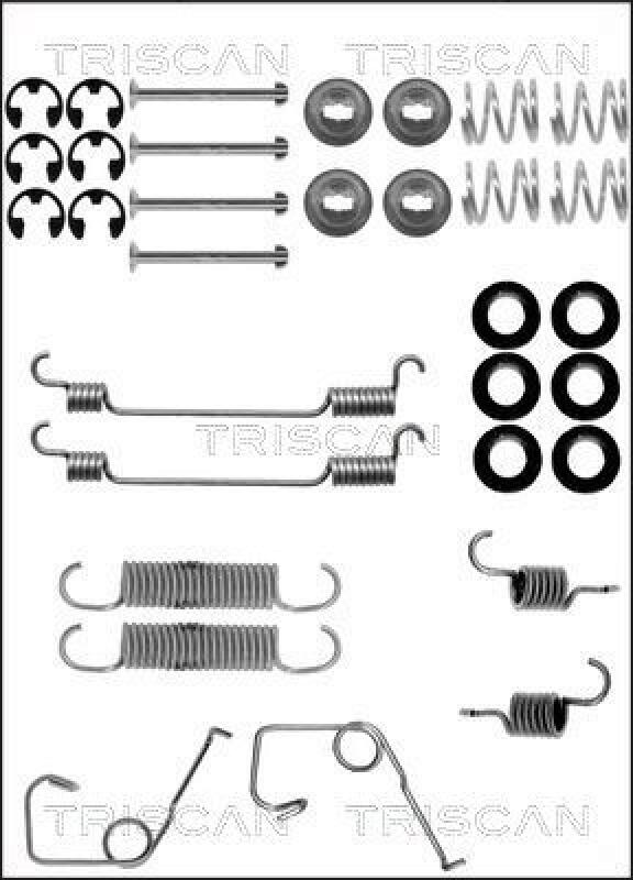 TRISCAN Accessory Kit, brake shoes