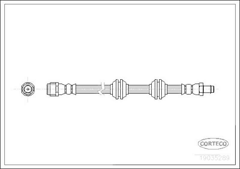 CORTECO Bremsschlauch