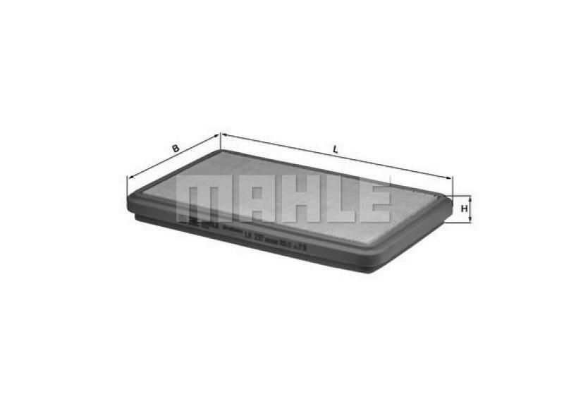 MAHLE ORIGINAL Luftfilter