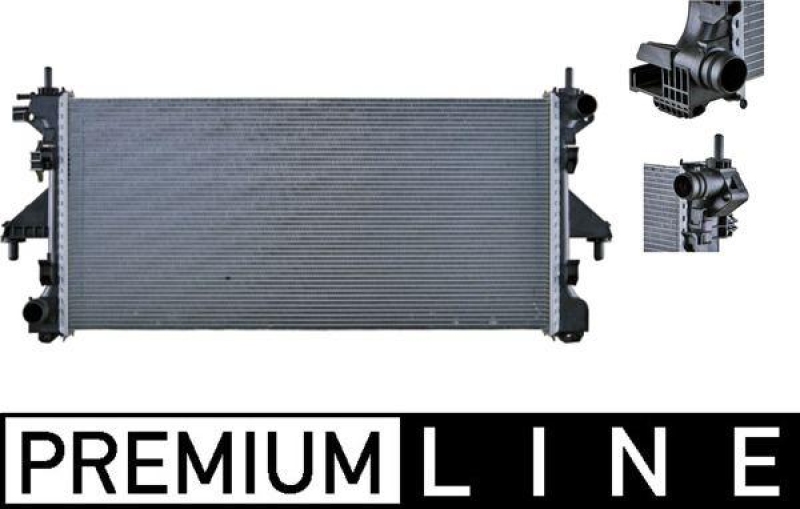 MAHLE Radiator, engine cooling BEHR *** PREMIUM LINE ***