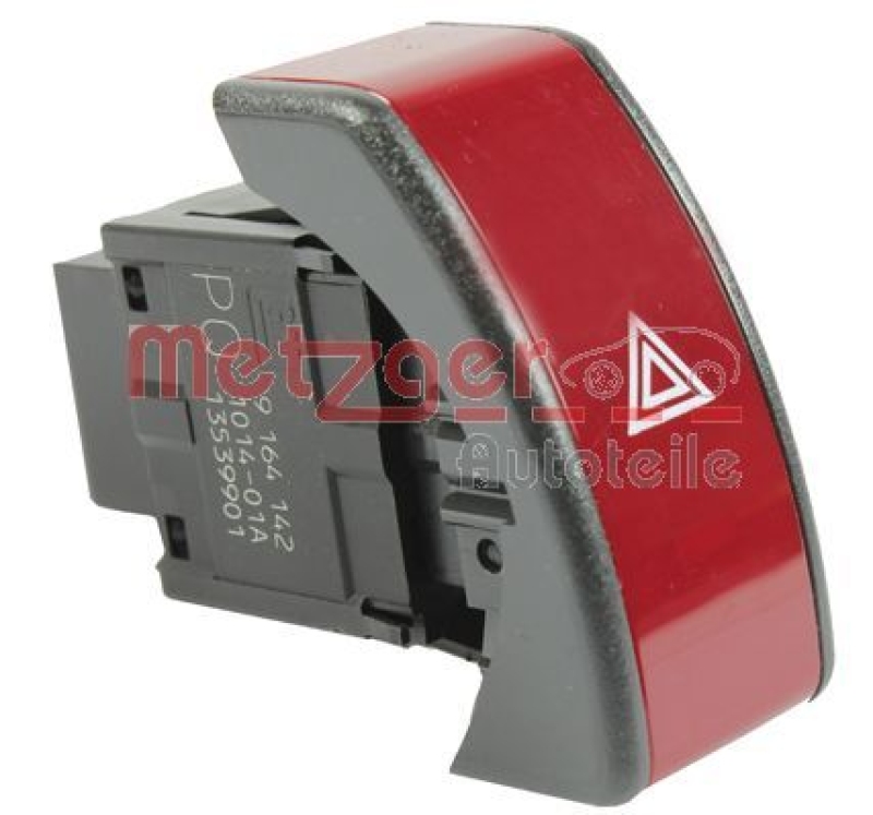 METZGER Hazard Warning Light Switch OE-part