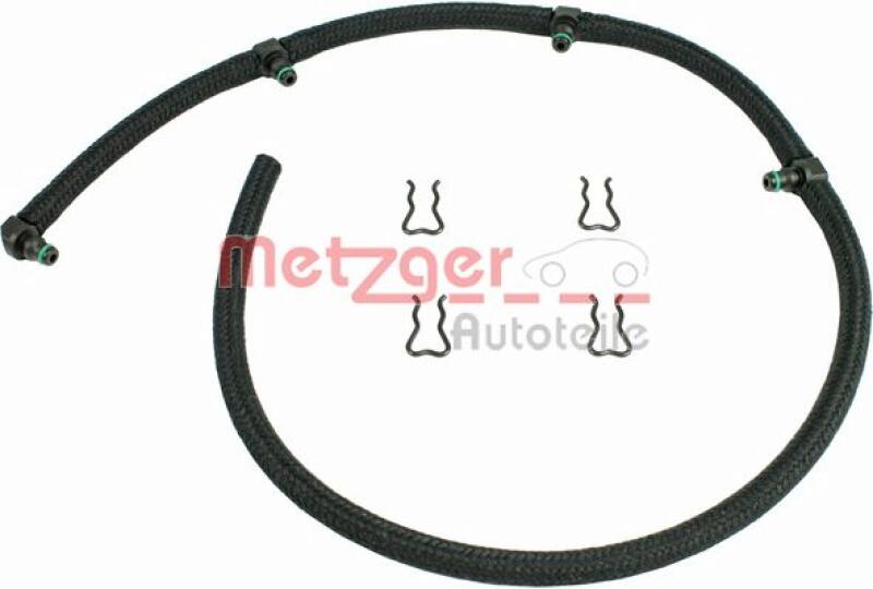 METZGER Hose, fuel overflow