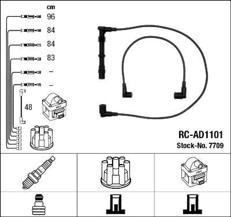 NGK Ignition Cable Kit