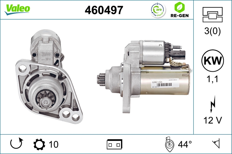 VALEO Starter VALEO RE-GEN AT