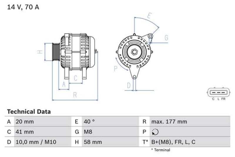 BOSCH Generator