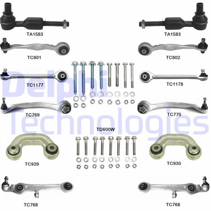 DELPHI Reparatursatz, Querlenker