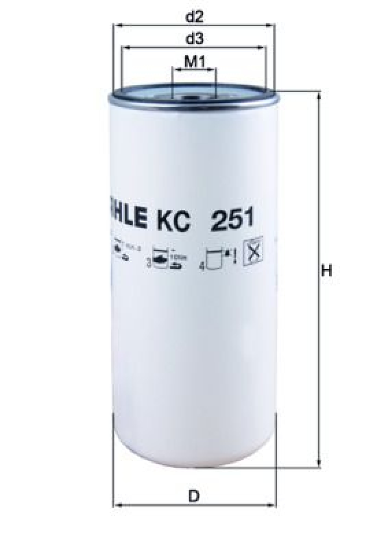 KNECHT Fuel Filter