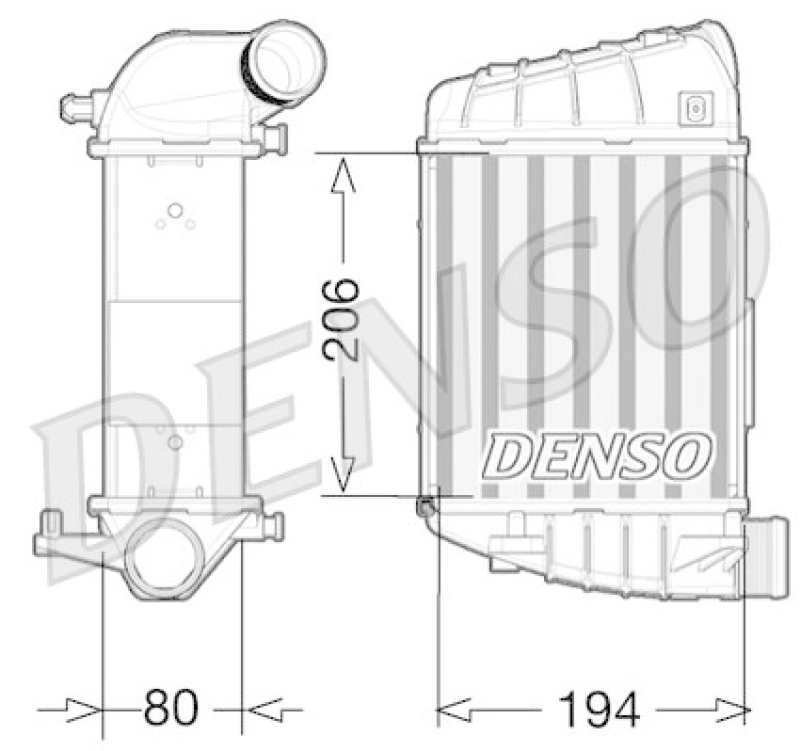 DENSO Ladeluftkühler