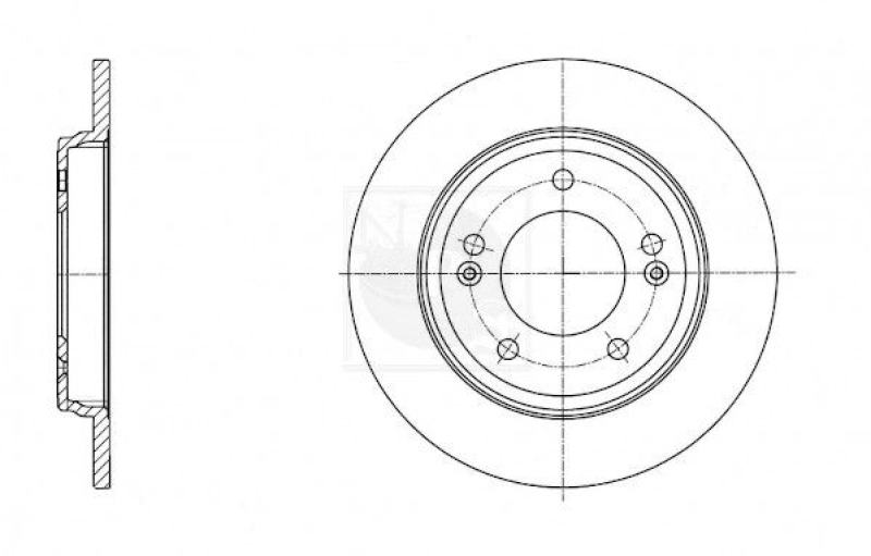 2x NPS Bremsscheibe