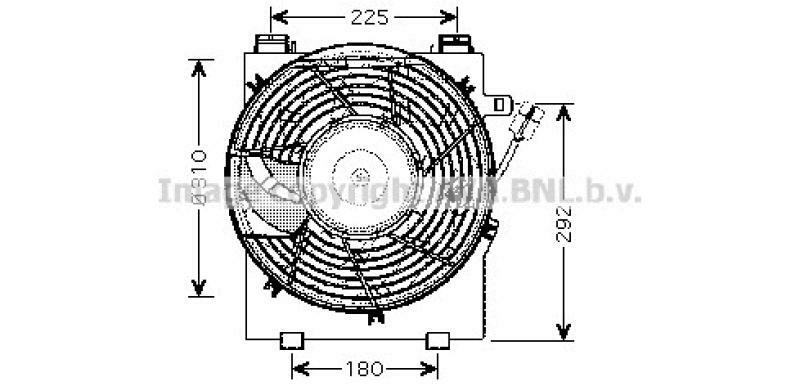 AVA QUALITY COOLING Lüfter, Motorkühlung