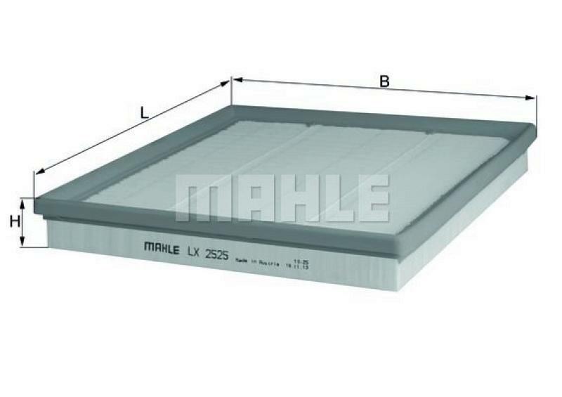 MAHLE ORIGINAL Luftfilter