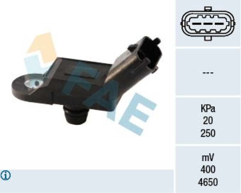 FAE Sensor, intake manifold pressure