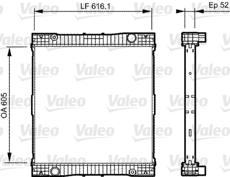 VALEO Kühler, Motorkühlung NEW ORIGINAL PART