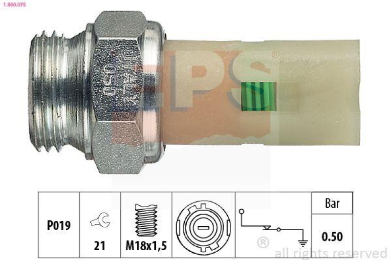 EPS Öldruckschalter Made in Italy - OE Equivalent