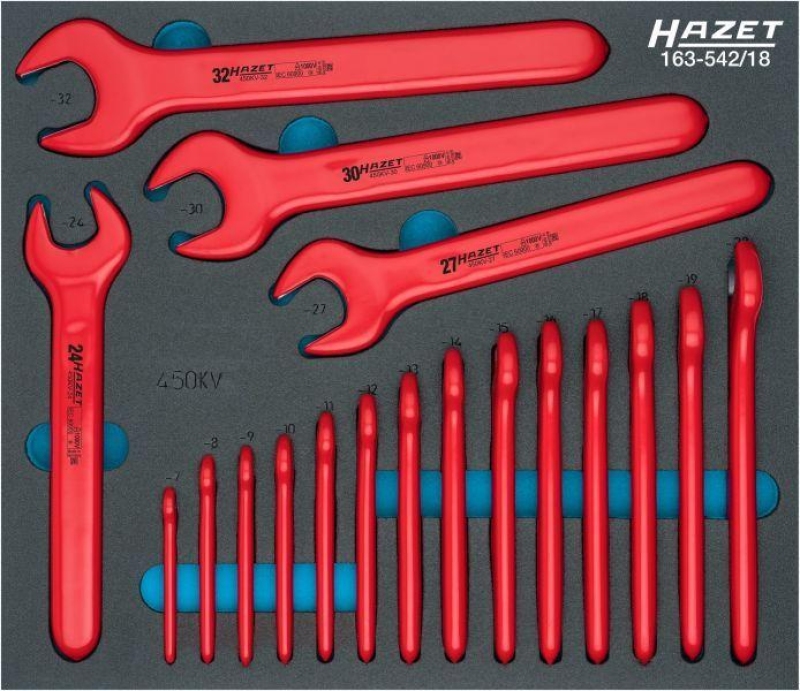 HAZET Open-Ended Spanner Set