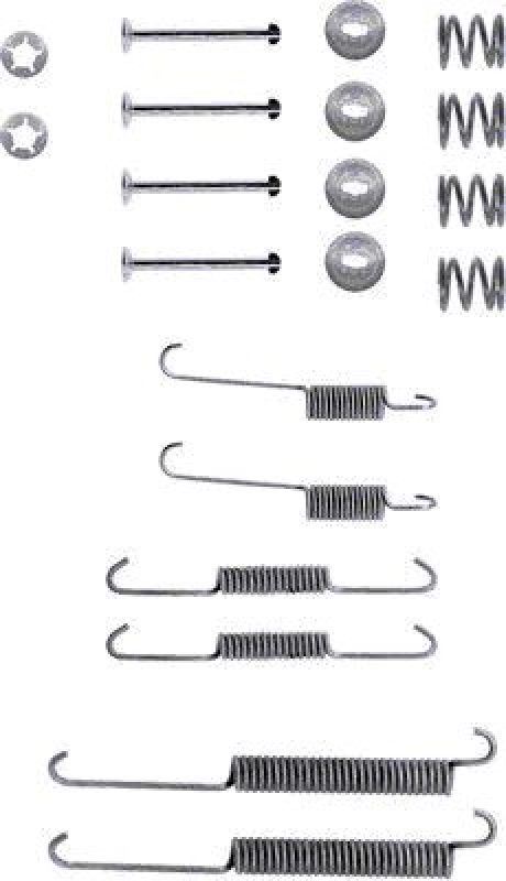 HELLA Accessory Kit, brake shoes