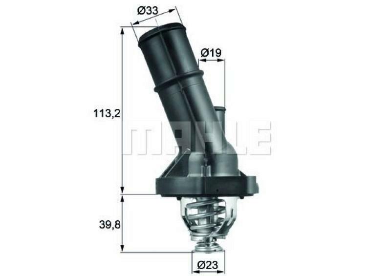 MAHLE Thermostat, coolant