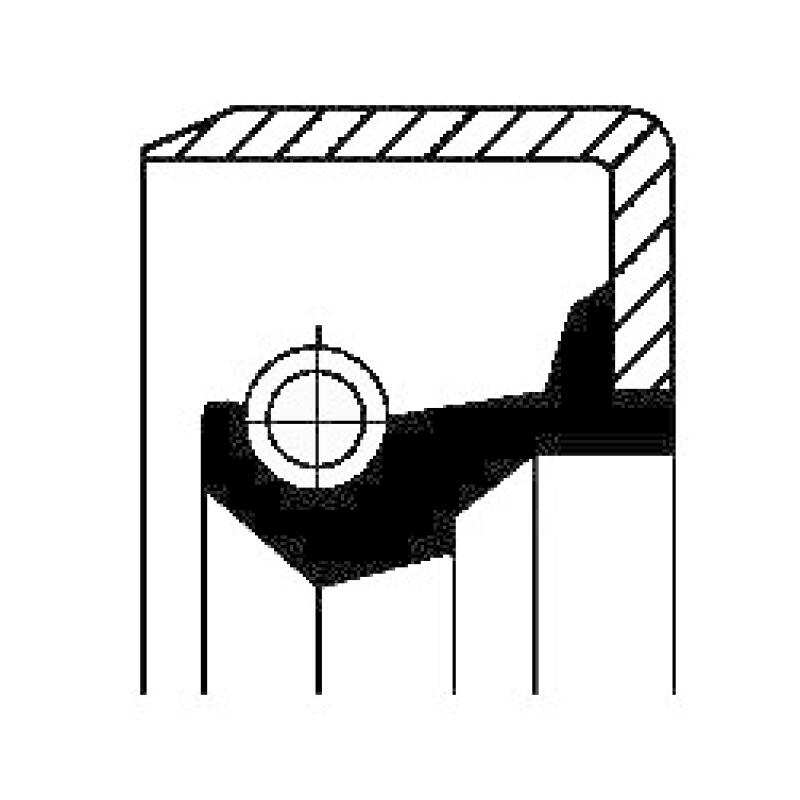 CORTECO Shaft Seal, steering gear