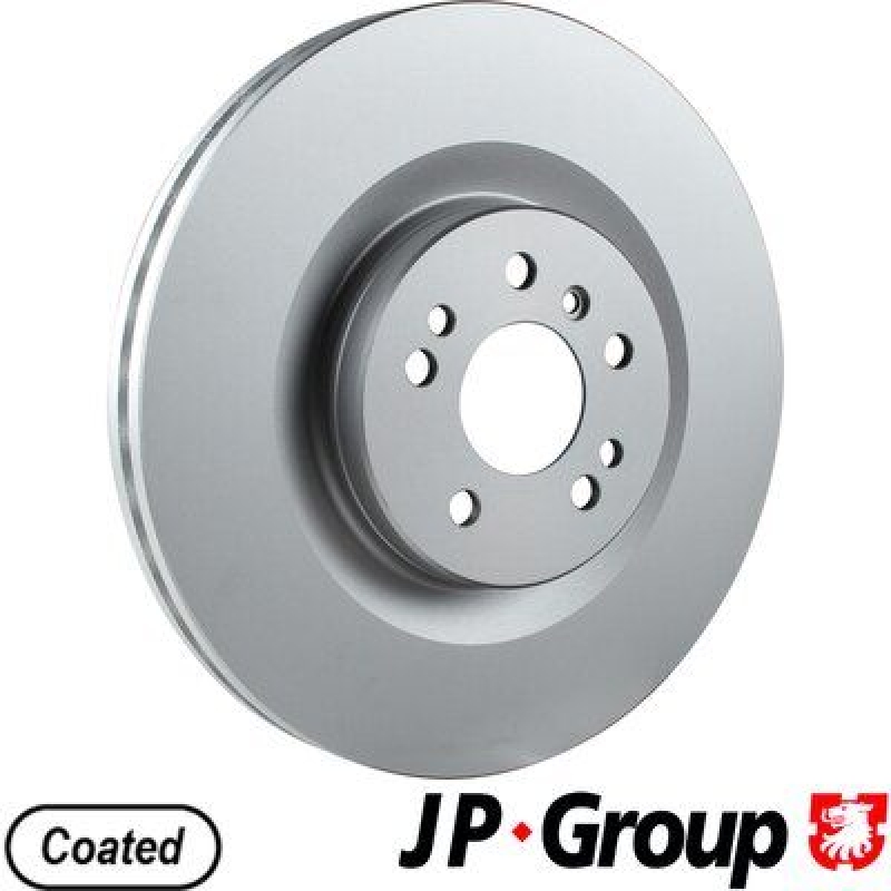 2x JP GROUP Brake Disc JP GROUP