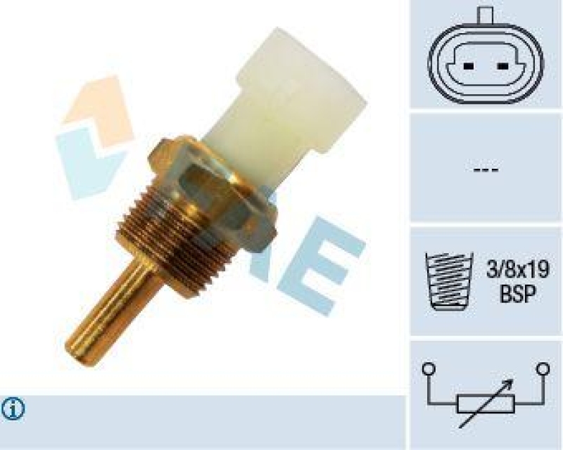 FAE Sensor, Kühlmitteltemperatur