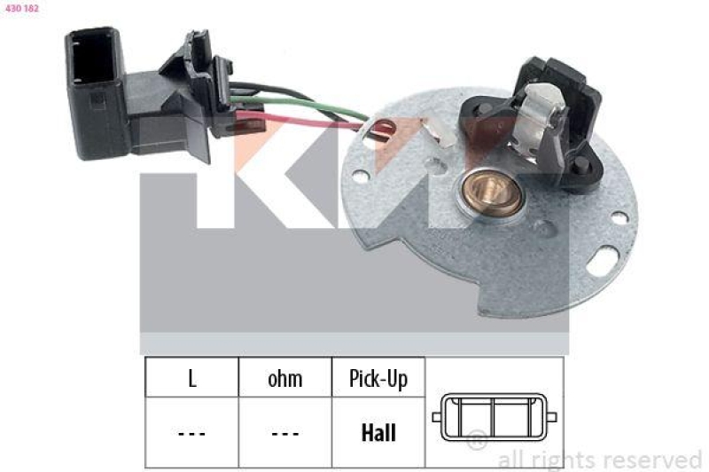 KW Sensor, Zündimpuls Made in Italy - OE Equivalent