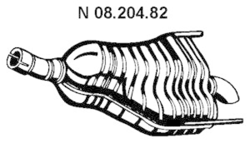 EBERSPÄCHER Endschalldämpfer