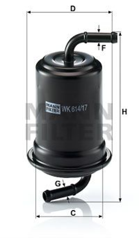 MANN-FILTER Fuel Filter