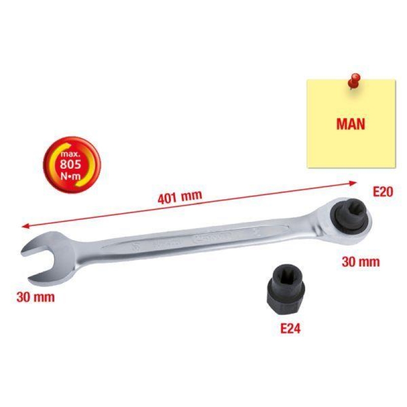 KS TOOLS Socket, brake caliper