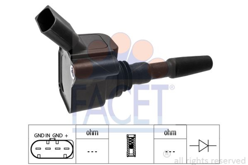 FACET Ignition Coil OE Equivalent