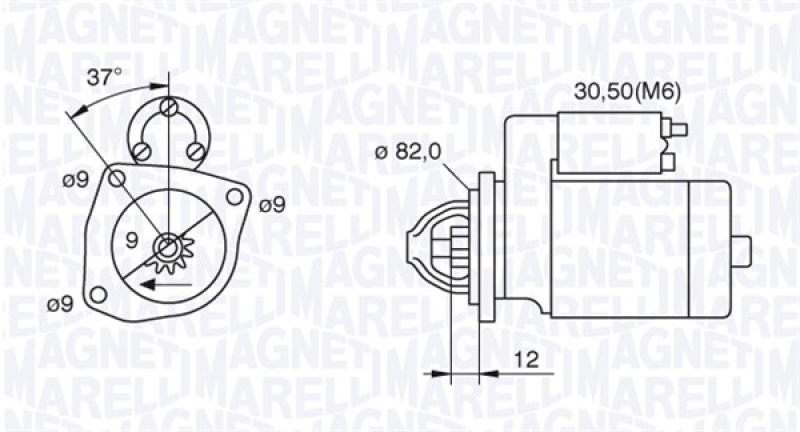 MAGNETI MARELLI Starter