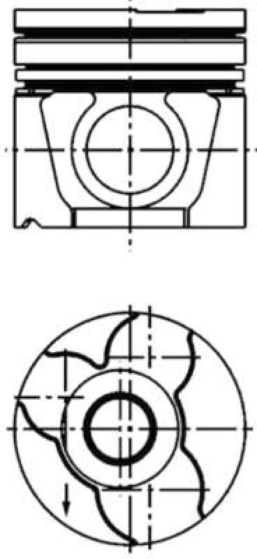 KOLBENSCHMIDT Piston