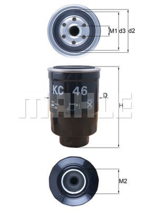 KNECHT Fuel Filter