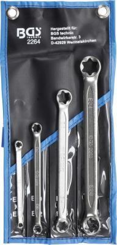 BGS Double Ring Spanner Set