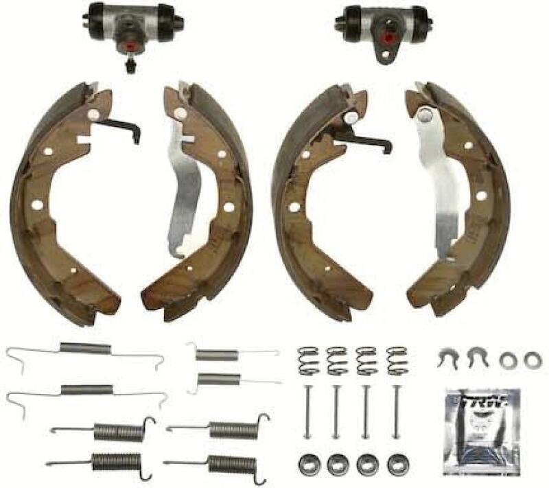 TRW Brake Shoe Set Brake Kit