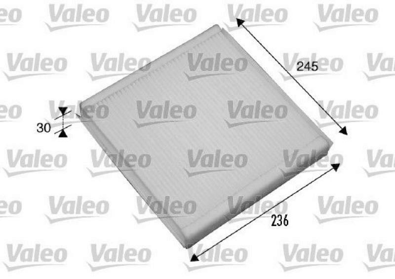 VALEO Filter, Innenraumluft CLIMFILTER COMFORT