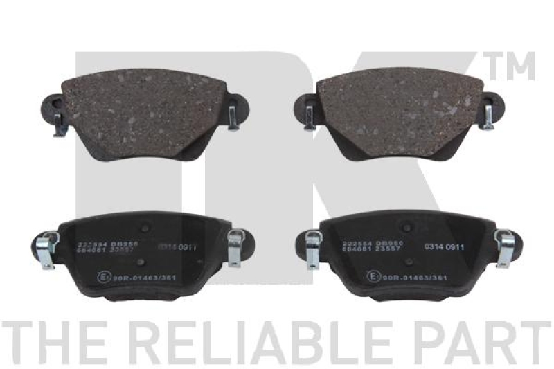 NK Brake Pad Set, disc brake