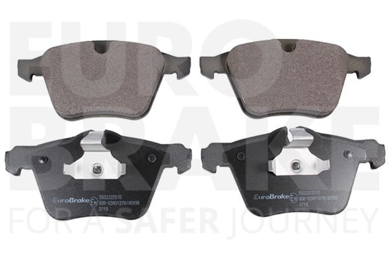 EUROBRAKE Brake Pad Set, disc brake