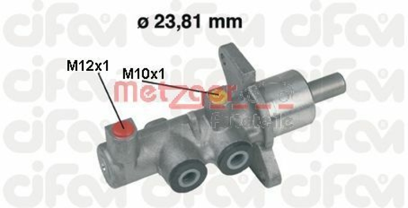 METZGER Brake Master Cylinder CIFAM