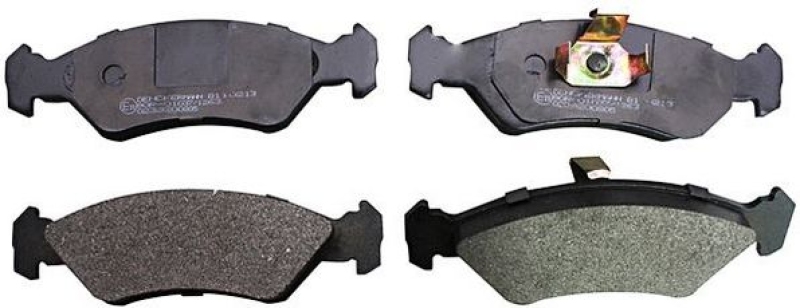 DENCKERMANN Brake Pad Set, disc brake