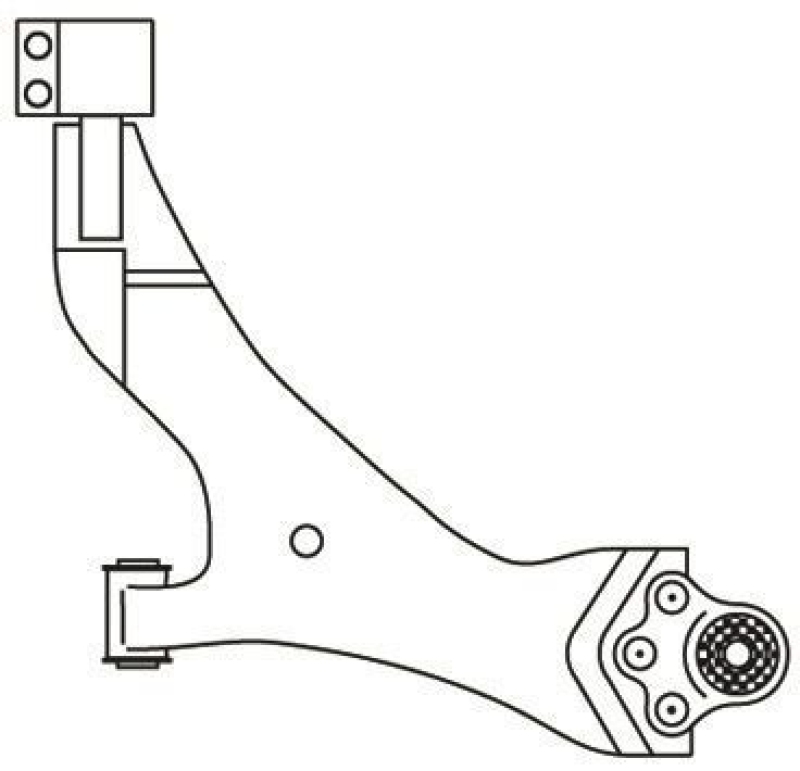 FRAP Control Arm/Trailing Arm, wheel suspension