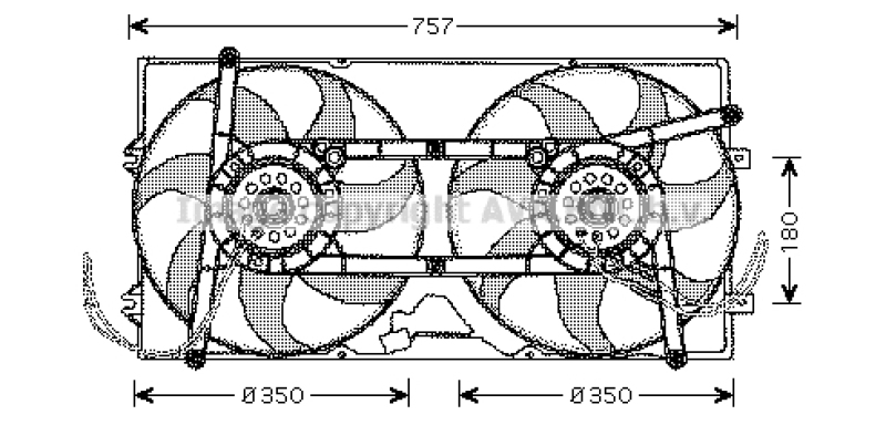 AVA QUALITY COOLING Lüfter, Motorkühlung