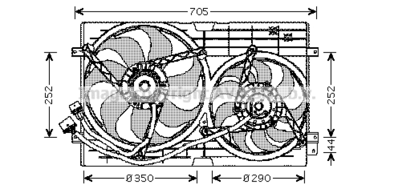 AVA QUALITY COOLING Lüfter, Motorkühlung