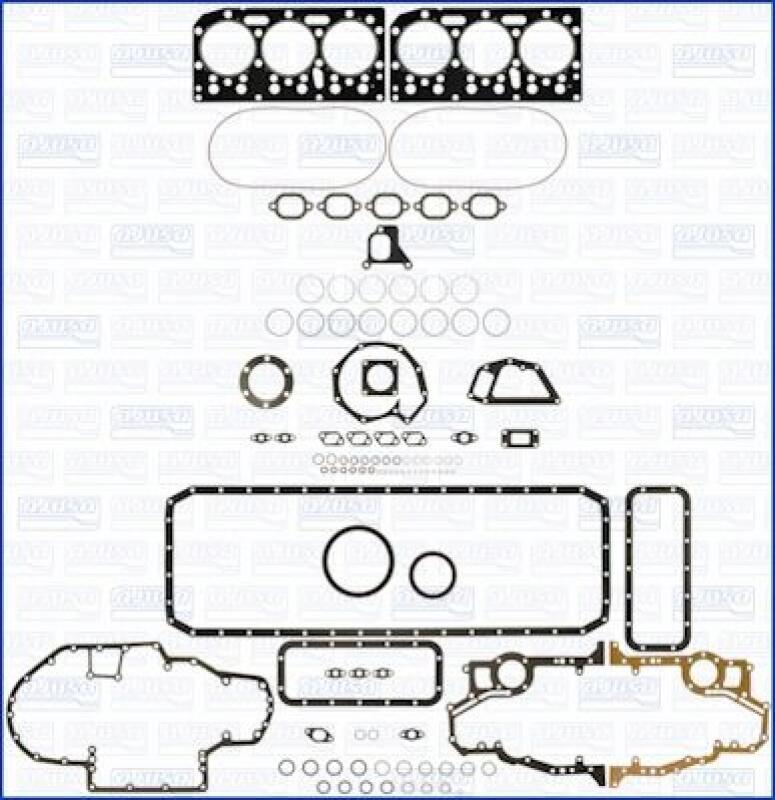 AJUSA Full Gasket Set, engine FIBERMAX