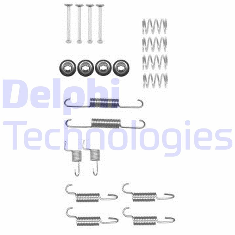 DELPHI Accessory Kit, brake shoes