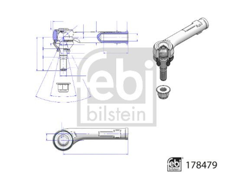 FEBI BILSTEIN Spurstangenkopf