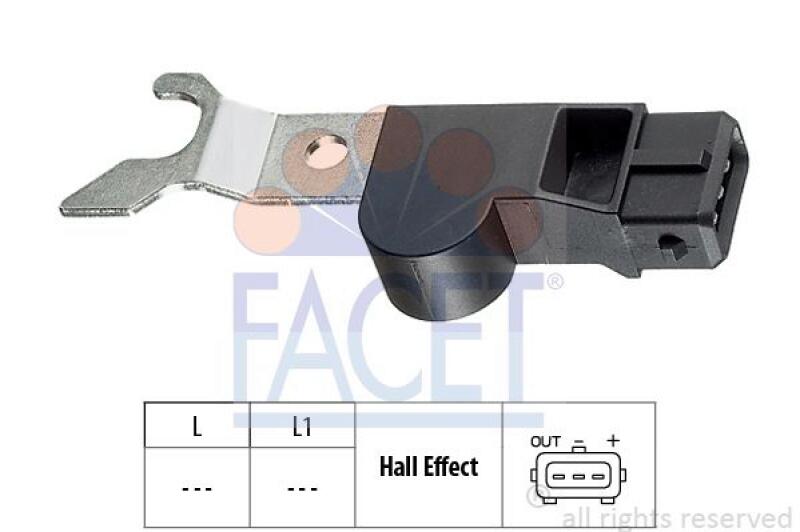 FACET Sensor, camshaft position Made in Italy - OE Equivalent