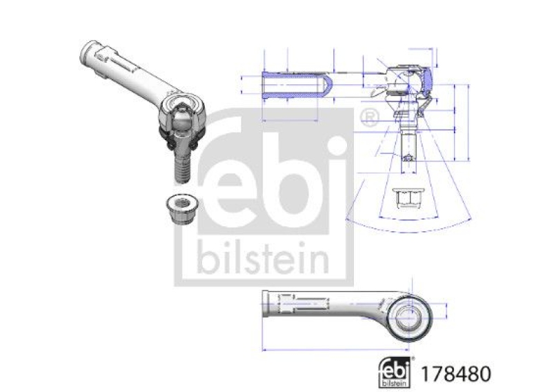 FEBI BILSTEIN Tie Rod End