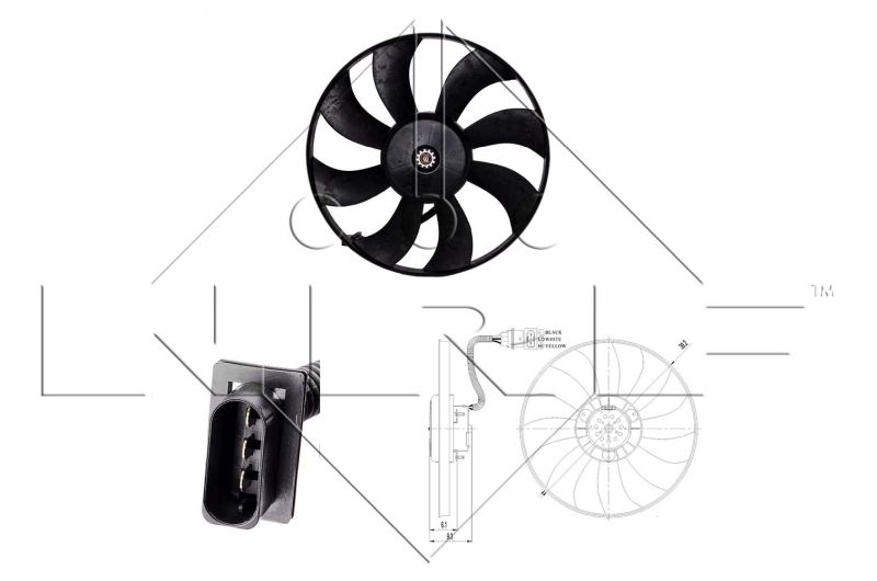 NRF Fan, engine cooling